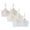 White/Nude/Pink, variant on Actgleam Girls Training Bra 3 Pack Cotton Sports Seamless Cami for Teens 10-14 Adjustable Straps Removable Padding