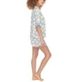 thumbnail image 2 of Honeydew Women's 2 Piece Pajama Set (Turquoise Fruit, XL), 2 of 4