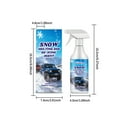 thumbnail image 3 of Tyidzon Car Snow And Ice Removal Spray 120ml, 3 of 9