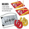 thumbnail image 2 of YouTheFan NFL Kansas City Chiefs HorseShoe Bags, 2 of 3