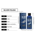 thumbnail image 5 of Silver Polish, Silver Cleaner 100Ml - Ecofriendly formula Removes Heavy Tarnish Effortlessly for Plated Instruments Gentle Long-Lasting Gloss Suitable, 5 of 6