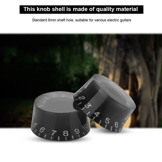 4pcs Guitar Tone Knob Speed Volume Tone Control Knobs Guitar Parts Replacement For Electric Guitars