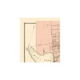 thumbnail image 3 of Historic City Map - Milton Delaware - Beers 1868 - 23 x 25.67 - Vintage Wall Art, 3 of 5