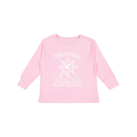 

Inktastic Block Island Rhode Island Vacation Gift Toddler Boy or Toddler Girl Long Sleeve T-Shirt