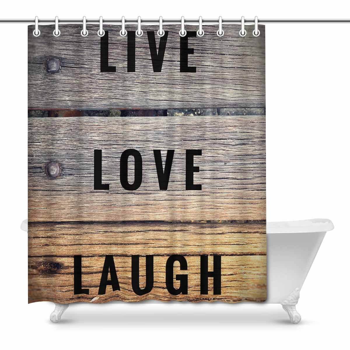 MKHERT Motivational and Inspirational Quotes Live Love Laugh House