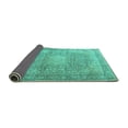 thumbnail image 2 of Ahgly Company Indoor Rectangle Persian Turquoise Blue Traditional Area Rugs, 3' x 5', 2 of 4