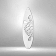 thumbnail image 4 of Surf Board Turtle Steel Sign Laser Cut Powder Coated Home & Office Metal Wall Decor Multiple Sizes & Colors, 4 of 5
