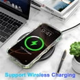 thumbnail image 3 of Allytechgroup Magnetic Case for iPhone 16 Plus, Screen & Camera Defense Support Wireless Charging Slim Fit for Women Girls Shockproof Protective Back Cover for iPhone 16 Plus, C, 3 of 7