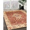 thumbnail image 2 of Ahgly Company Indoor Square Abstract Red Abstract Area Rugs, 3' Square, 2 of 6