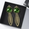 thumbnail image 3 of St. Patrick's Day Vintage Copper-Colored Lace Bookmarks: Stainless Steel Book Accessories for Readers and Book Lovers - Set of 2, 3 of 5