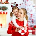 thumbnail image 4 of Fiudx Diadema Navideña Luminosa con Diseño de Papá Noel, Muñeco de Nieve, Ciervo y Oso, Efecto de Iluminación Suave, Accesorio para Fiestas, Decoración para Celebraciones Navideñas, Ajuste Cómodo, Ta, 4 of 6