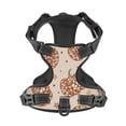 thumbnail image 4 of Lsque Groovy Disco Pumpkin Dog Harness, No-Pull Pet Harness with 2 Leash Clips, Adjustable Soft Padded Dog Vest with Easy Control Handle for Large Dogs-Large, 4 of 9