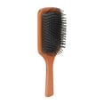 thumbnail image 4 of Paddle Hairbrush, Streamline Comb Teeth Hair Brush Sanded  Humanized Handle  For Blowdrying, 4 of 8