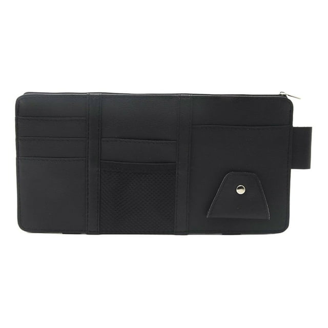Car Sunshade Card Holder, Business Card Holder, Glasses Holder Storage