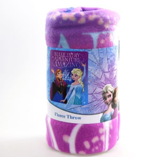 Frozen "Amazing Adventure" 45x60" Fleece Throw Blanket - Walmart.com