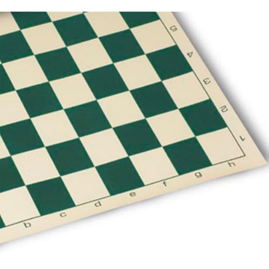 Wholesale Chess 20" Tournament Vinyl Roll-Up Chess Board Black 