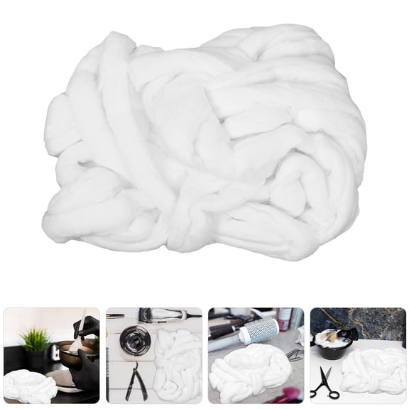 HEMOTON 2 Bags Beauty Coil Strips Hair Perming Cotton Coils Hair Salon Cotton Strip Hairdressing Cotton Strips Hair Salon Supplies