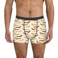 thumbnail image 7 of Disketp Dachshund Men's Boxer Briefs,Soft and Breathable Cotton Underwear with ComfortFlex Waistband, 7 of 7