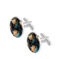 thumbnail image 2 of Sea Slug Men's Stainless Steel Shirt Cufflinks for Formal Attire and Special Occasions, 2 of 6