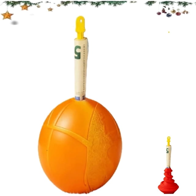 EGNMCR Décorations de Noël, Boule d'Argent Imprimée Ornements de Noël Boule d'Argent Réutilisable Argent pour Cadeau en Argent Ornement de Noël Rangement de Billets Cachés pour Père Noël Petits Cadeaux pour Bas de Noël Pendentif en Argent