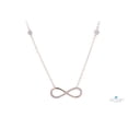 thumbnail image 1 of Infinity Symbol CZ Pendant with Necklace in 14k Yellow Gold, 1 of 4