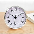 thumbnail image 3 of SLGHLSAHG Clock Insert, Round Easy to Read Movement Fit Diameter 3.0 inch (76 mm) Hole for Home Bedroom, Rim Roman A26361, 3 of 6