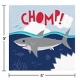 thumbnail image 2 of 192/Case Bulk Shark Party Chomp Beverage Napkins, 2 of 7