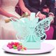 thumbnail image 5 of Caja de regalo azul, caja de boda cuadrada de mariposa de 50 piezas, caja de regalo de chocolate, fiesta de cumpleaños, día de San Valentín. ER, 5 of 5