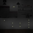 thumbnail image 5 of 4PCS Round Abstract Cabinet Fluorescence Knob Glowing in the Dark Furniture Drawer Pulls Handle with Screws, 5 of 5