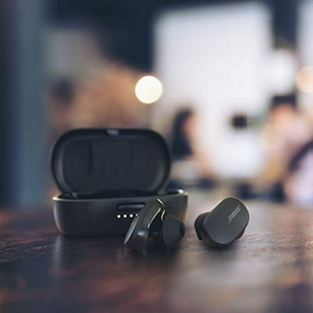 Bose - QuietComfort Earbuds True Wireless Noise Cancelling In-Ear Earbuds - Triple Black