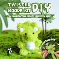 thumbnail image 1 of El mejor regalo para el Día del Niño y los jóvenes: palo giratorio de terciopelo coral educativo para niños, paquete de material de juguete diy, colgante de dinosaurio, 1 of 6