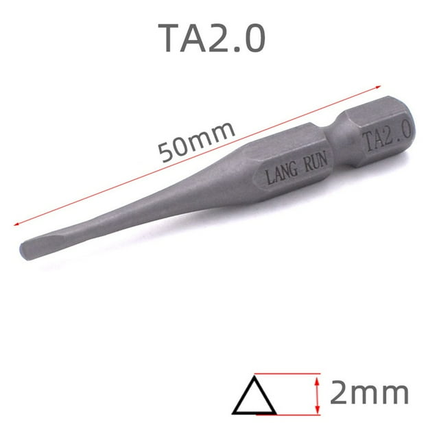 BTOER 1 Pce U4 U5 U6 U7 U8 50mm Embout Tournevis Électrique Type U-Y