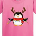 thumbnail image 4 of Inktastic Penguin Xmas Youth T-Shirt, 4 of 5