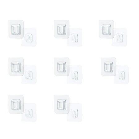 

Double-Sided Adhesive Wall Hooks Storage Tools Wall Mounted Hooks for Kitchen