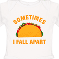 thumbnail image 4 of Inktastic Tacos Fall Apart Boys or Girls Long Sleeve Baby Bodysuit, 4 of 5