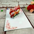 thumbnail image 5 of Yhmxh Mothers Day Gifts For Mom | 3D Jump up Flower Bouquet Card, Mothers Day Card with Greetings, Mother's Day Jumpup Paper Flower Cards with Envelope Note Card for Mom Grandma Wife Sister, 5 of 5