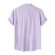 thumbnail image 4 of pstuiky camisetas de hombre, Camisa hawaiana informal de manga corta con cuello vuelto y botones para hombre camisetas de hombre l, 4 of 9