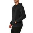thumbnail image 4 of Lars Amadeus Men's Hoodie Sweatshirt Long Sleeves Solid Drawstring Pullover, 4 of 6