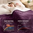thumbnail image 4 of Electric Heated Blanket Homemate Queen Size w/ Dual Control, 4 of 8