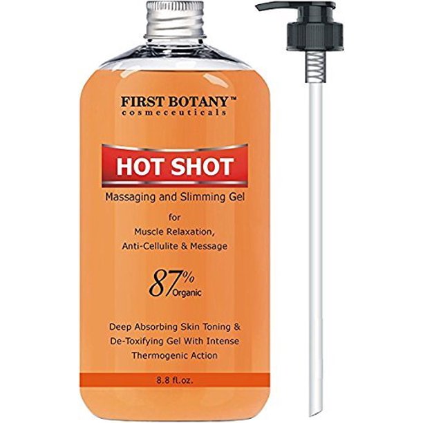 Hot Shot Slimming Gel and Massaging Gel 8.8 oz Great for Muscle