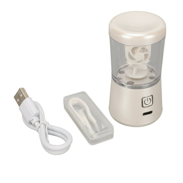 Contact Lens Cleaner, Soft Lens Cleaner Machine USB Charging Long Lasting Tear Proteins Removal For Daily Care White