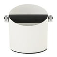thumbnail image 2 of Small Coffee Knock Box, Carbon Steel Espresso Grounds Knock Box with Knock Bar and Non Slip Rubber Base Shock Absorbent Coffee Grounds Container for Espresso Maker Accessory, 2 of 7