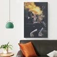 thumbnail image 4 of Ace Frehley Canvas Poster Canvas Wall Art Prints Poster Gifts Photo Picture Painting Posters Room Decor Home Decorative 16x24inch(40x60cm), 4 of 6