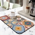 thumbnail image 2 of Mexican Coffee Drying Mat , Super Absorbent diatom mud Dish Drying Pad, coffee mat Kitchen Gadgets drying mat for kitchen counter 19.5x12in, 2 of 7