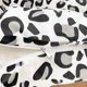 thumbnail image 5 of Juego de funda nórdica de leopardo, tamaño doble, 100 % algodón, estampado de guepardo safari en negro y gris sobre blanco, 1 funda de edredón con animales y cierre de cremallera, 2 fundas de, 5 of 7
