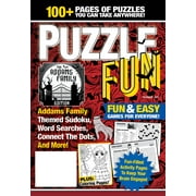 Puzzle Fun - December 2023: 100+ Puzzles, Addams Family Themed Sudoku, Word Searches, Crosswords, Connect The Dots, Coloring Pages, All Ages, Brain Challenges, Unwind, De-Stress, Relax, Unplug Solve