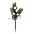 thumbnail image 1 of Naiovety Ramas de pino artificiales Adorno de Navidad Decoración de árbol de Navidad Decoración navideña de Navidad versión gingko PC 1, 1 of 6