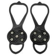thumbnail image 1 of Teeth Ice Grips Cleats,1pair/set Anti Skid 5 Teeth Climbing Shoe Spikes Teeth Crampons Precision Engineered, 1 of 14