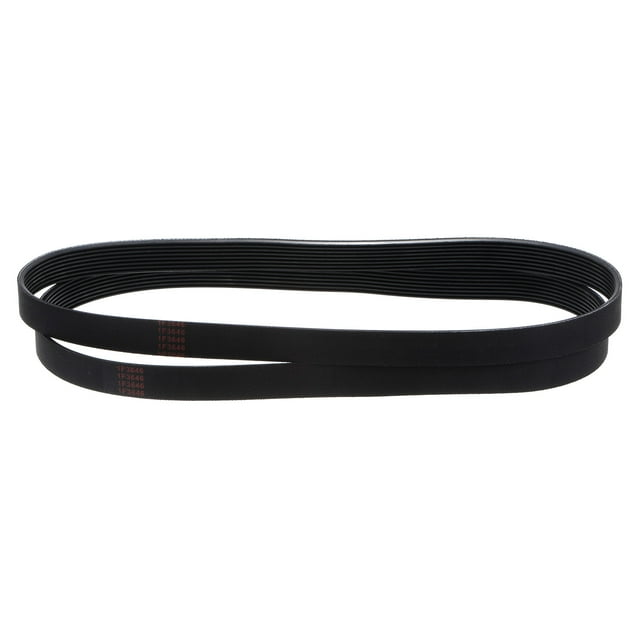 Unique Bargains 290J8 PJ V-Ribbed Belt, EPDM Industrial Transmission Serpentine Belt, 2 Packs