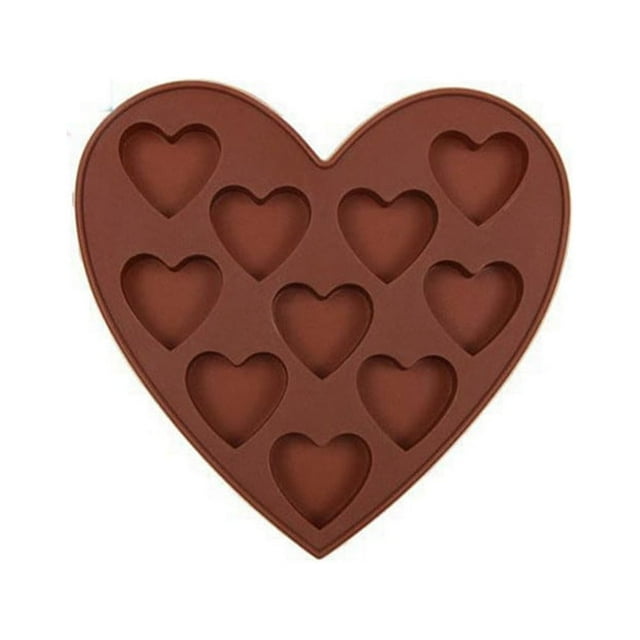 Silicone Ice Cube Tray Easy Maker Heart Shape Cubes Mould Valentines Gift